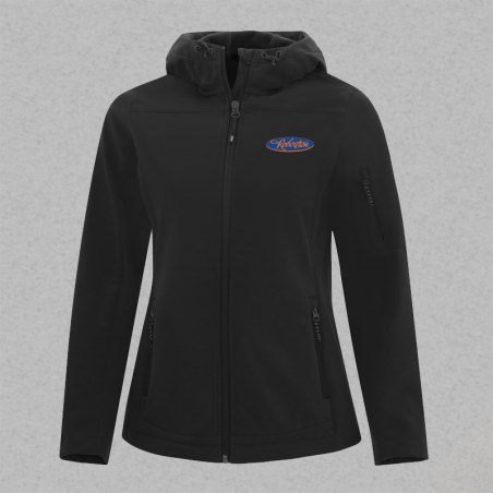 Ladies Hooded Soft shell Jacket