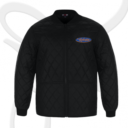 Quilted Bomber Jacket